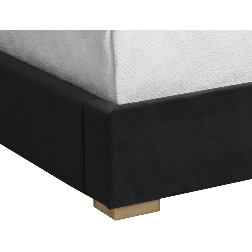 Mabel Abbington Charred Brown Bed, Queen